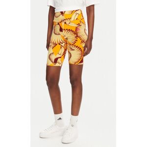 adidas X FARM Bike Shorts - Womens - Yellow adidas X FARM Bike Shorts - Womens - Yellow