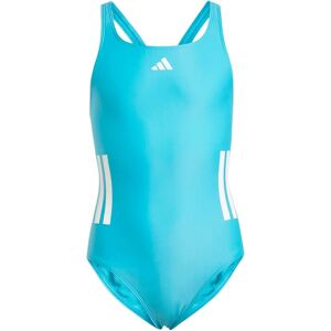 Adidas Kids Blue 3-Stripes C-Back Swimsuit - Swimsuit Adidas Kids Blue 3-Stripes C-Back Swimsuit - Swimsuit