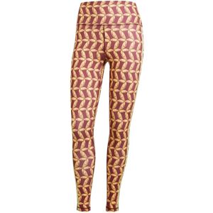 adidas FARM Rio 7/8 Leggings - Yellow - Supportive High-Rise Gymwear adidas FARM Rio 7/8 Leggings - Yellow - Supportive High-Rise Gymwear