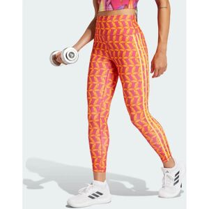adidas X FARM Rio 7/8 Leggings - Orange - High-rise, Climacool adidas X FARM Rio 7/8 Leggings - Orange - High-rise, Climacool
