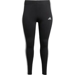 adidas Model 3-Stripes Cotton Leggings - Plus Size - Black adidas Model 3-Stripes Cotton Leggings - Plus Size - Black