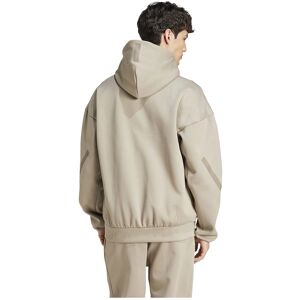 adidas Z.N.E. Full-Zip Hooded Track Jacket - Beige adidas Z.N.E. Full-Zip Hooded Track Jacket - Beige