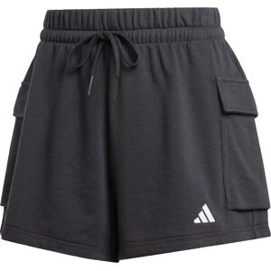 adidas Litet Logo French Terry Cargoshorts - Svart - Cargoshorts adidas Litet Logo French Terry Cargoshorts - Svart - Cargoshorts