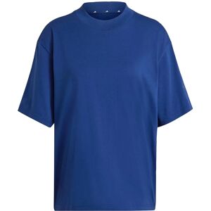 adidas Essentials Contemporary Logo Boyfriend T-Shirt - Blue - Casual Style adidas Essentials Contemporary Logo Boyfriend T-Shirt - Blue - Casual Style