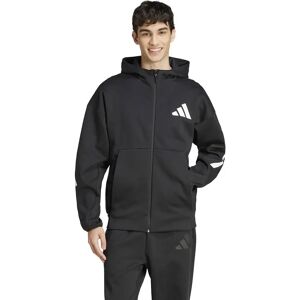 adidas Z.N.E. Full-Zip Hooded Track Jacket - Black adidas Z.N.E. Full-Zip Hooded Track Jacket - Black