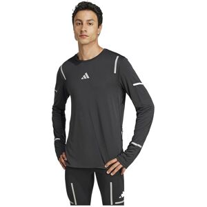 adidas Men's Reflective Long Sleeve Running Top - Black adidas Men's Reflective Long Sleeve Running Top - Black