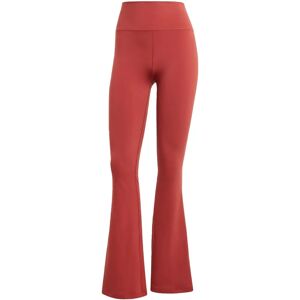 adidas All Me Flare Leggings - Rød - Sportstøj adidas All Me Flare Leggings - Rød - Sportstøj