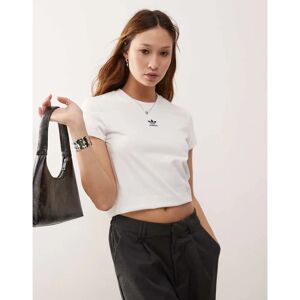 adidas JC8973 White Slim T-Shirt - T-Shirt adidas JC8973 White Slim T-Shirt - T-Shirt