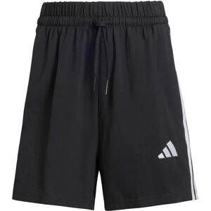 adidas Black Essentials 3-Stripes Cotton Shorts - Shorts adidas Black Essentials 3-Stripes Cotton Shorts - Shorts