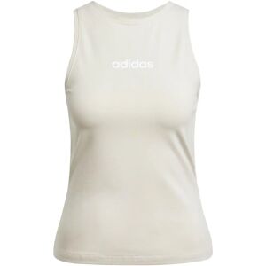 adidas Tank de Algodón Slim Lineal - Beige - Tank Top adidas Tank de Algodón Slim Lineal - Beige - Tank Top