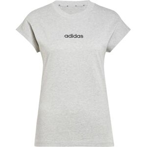 Adidas Linear 100% Baumwolle T-Shirt - Alltagsschnitt Adidas Linear 100% Baumwolle T-Shirt - Alltagsschnitt