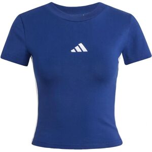 adidas Slim Baby T-Shirt met 3 Strepen - Blauw - T-Shirt adidas Slim Baby T-Shirt met 3 Strepen - Blauw - T-Shirt