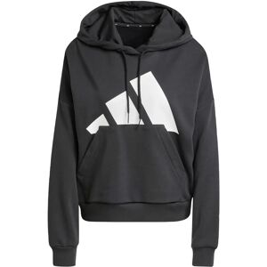 adidas Big Logo French Terry Hoodie - Sort adidas Big Logo French Terry Hoodie - Sort