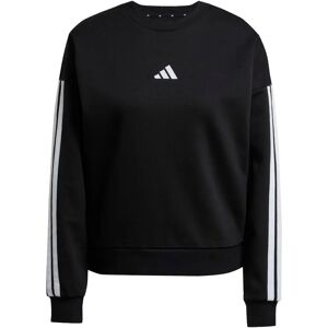 ADIDAS SPORTSWEAR W 3S FL SWT Black & White - Sweatshirt ADIDAS SPORTSWEAR W 3S FL SWT Black & White - Sweatshirt