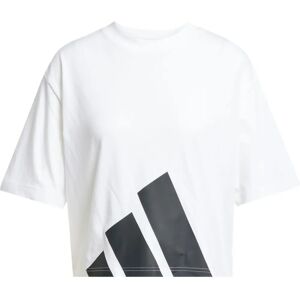 adidas JG8737 T-shirt Blanc Coupe Décontractée - T-shirt - Publicité adidas JG8737 T-shirt Blanc Coupe Décontractée - T-shirt - Publicité