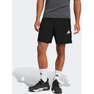 ADIDAS - TR-ES WV MEL S - Schwarz Melange - Shorts ADIDAS - TR-ES WV MEL S - Schwarz Melange - Shorts