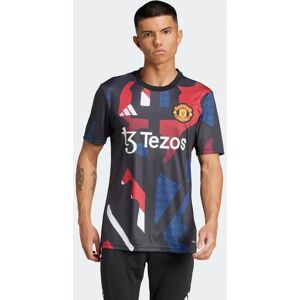 adidas Manchester United 24/25 Pre-Match Jersey - Black - Football Jersey adidas Manchester United 24/25 Pre-Match Jersey - Black - Football Jersey
