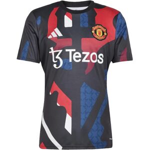 adidas Manchester United 24/25 Pre-Match Football Jersey - Black adidas Manchester United 24/25 Pre-Match Football Jersey - Black