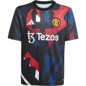 adidas Manchester United 24/25 Pre-Match Jersey - Black - Junior adidas Manchester United 24/25 Pre-Match Jersey - Black - Junior