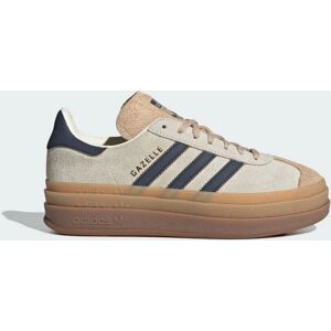 Adidas Gazelle Bold Kvinder - creme hvid/indigo/magic beige Adidas Gazelle Bold Kvinder - creme hvid/indigo/magic beige