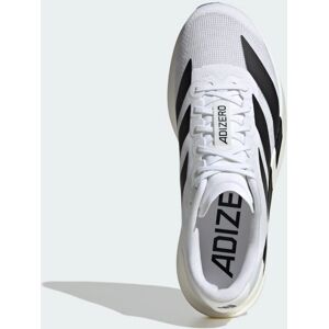 Chaussures adidas Adizero EVO SL Blanches - Course & Compétition - Publicité Chaussures adidas Adizero EVO SL Blanches - Course & Compétition - Publicité