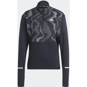 adidas Ultimate Hi Vis Reflective 1/2-Zip Top - Femmes - Noir - Haut de course adidas Ultimate Hi Vis Reflective 1/2-Zip Top - Femmes - Noir - Haut de course