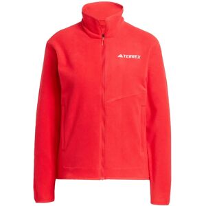 adidas Terrex Multi Full-Zip Fleece Jacket - Womens - Red adidas Terrex Multi Full-Zip Fleece Jacket - Womens - Red