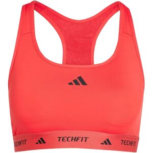 adidas TECHFIT Sports Bra - Red adidas TECHFIT Sports Bra - Red