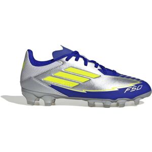 Chaussures de football adidas F50 Messi MG - Argent/Jaune/Bleu - Chaussures Chaussures de football adidas F50 Messi MG - Argent/Jaune/Bleu - Chaussures