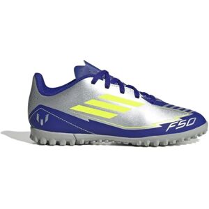 Adidas F50 Club Messi Jr Blue/Silver Kids Football Shoes Adidas F50 Club Messi Jr Blue/Silver Kids Football Shoes