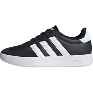 Tênis Adidas Barreda - Design clássico em T, Parte superior em couro sintético e camurça, Solado de borracha - Tênis Tênis Adidas Barreda - Design clássico em T, Parte superior em couro sintético e camurça, Solado de borracha - Tênis