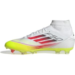 adidas F50 League Mid White Football Boots - Supportive & Lightweight adidas F50 League Mid White Football Boots - Supportive & Lightweight