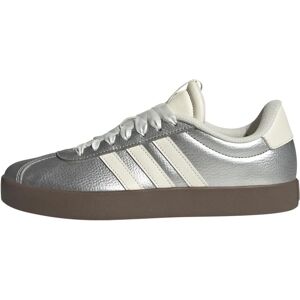 Baskets Adidas VL COURT 3.0 Blanc Argent Métallique - Sneakers - Publicité Baskets Adidas VL COURT 3.0 Blanc Argent Métallique - Sneakers - Publicité