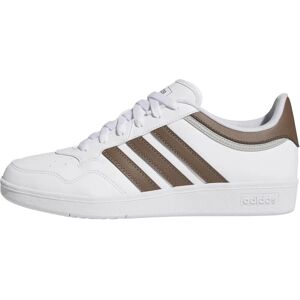 Adidas Hoops 4.0 Sneakers - Low-Cut Synthetic Leather - White Adidas Hoops 4.0 Sneakers - Low-Cut Synthetic Leather - White