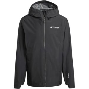 adidas Zwarte Regenjas - Lichtgewicht, Waterdicht, Milieuvriendelijk adidas Zwarte Regenjas - Lichtgewicht, Waterdicht, Milieuvriendelijk