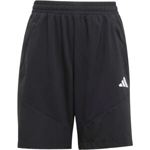 adidas Kids' Logo Elasticated Shorts - Black/White - Shorts adidas Kids' Logo Elasticated Shorts - Black/White - Shorts