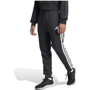 adidas Essential 3-Stripes French Terry Black Pants adidas Essential 3-Stripes French Terry Black Pants