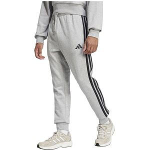 adidas Essential 3-Stripes French Terry Joggers - Mens - Grey adidas Essential 3-Stripes French Terry Joggers - Mens - Grey