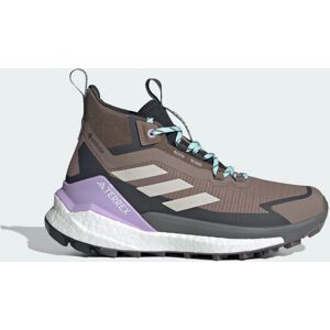 Adidas Terrex Free Hiker 2.0 Gore-Tex Hiking Shoes - Womens - Brown Adidas Terrex Free Hiker 2.0 Gore-Tex Hiking Shoes - Womens - Brown