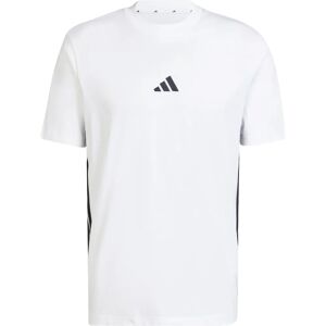 adidas JE6388 Essentiële strepen T-shirt wit - T-shirt adidas JE6388 Essentiële strepen T-shirt wit - T-shirt