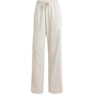 adidas Essentials 3-Streifen Open Hem French Terry Hosen - Beige adidas Essentials 3-Streifen Open Hem French Terry Hosen - Beige