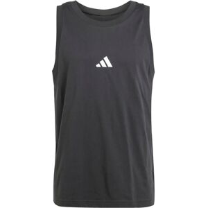 Adidas Herren Schwarz Weiß Baumwolle Tank Top - Tank Top Adidas Herren Schwarz Weiß Baumwolle Tank Top - Tank Top
