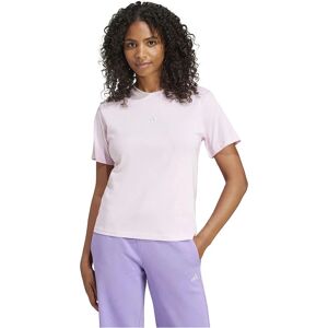 T-shirt Adidas Rose Petit Logo Coton - Publicité T-shirt Adidas Rose Petit Logo Coton - Publicité