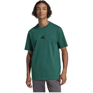 adidas JF1096 Grünes Casual Logo-T-Shirt adidas JF1096 Grünes Casual Logo-T-Shirt
