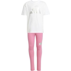 Ensemble de sport pour enfants ADIDAS - Blanc, Argent métallisé Ensemble de sport pour enfants ADIDAS - Blanc, Argent métallisé