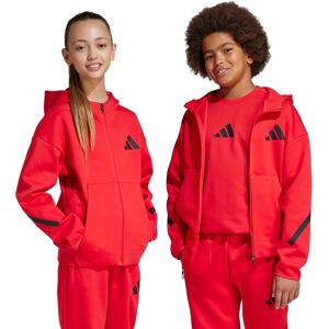 adidas Kids Z.N.E. Full-Zip Hooded Track Jacket - Red adidas Kids Z.N.E. Full-Zip Hooded Track Jacket - Red