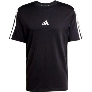 adidas M 3S SJ T B Zwart T-Shirt - Heren adidas M 3S SJ T B Zwart T-Shirt - Heren