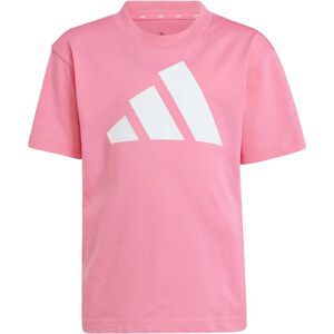 T-shirt in cotone rosa e bianco Adidas per bambini - Abbigliamento sportivo T-shirt in cotone rosa e bianco Adidas per bambini - Abbigliamento sportivo