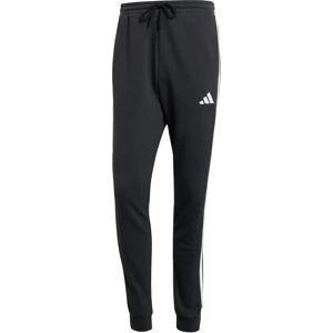 Pantalons French Terry Essentiels 3 Rayures adidas - Homme - Noir - Publicité Pantalons French Terry Essentiels 3 Rayures adidas - Homme - Noir - Publicité
