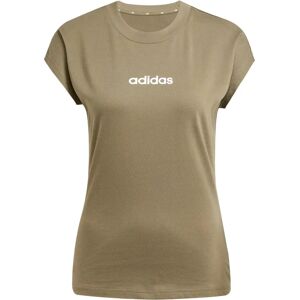 Adidas W LIN SJ T Slim Fit Ronde Hals T-Shirt - Sportswear Adidas W LIN SJ T Slim Fit Ronde Hals T-Shirt - Sportswear